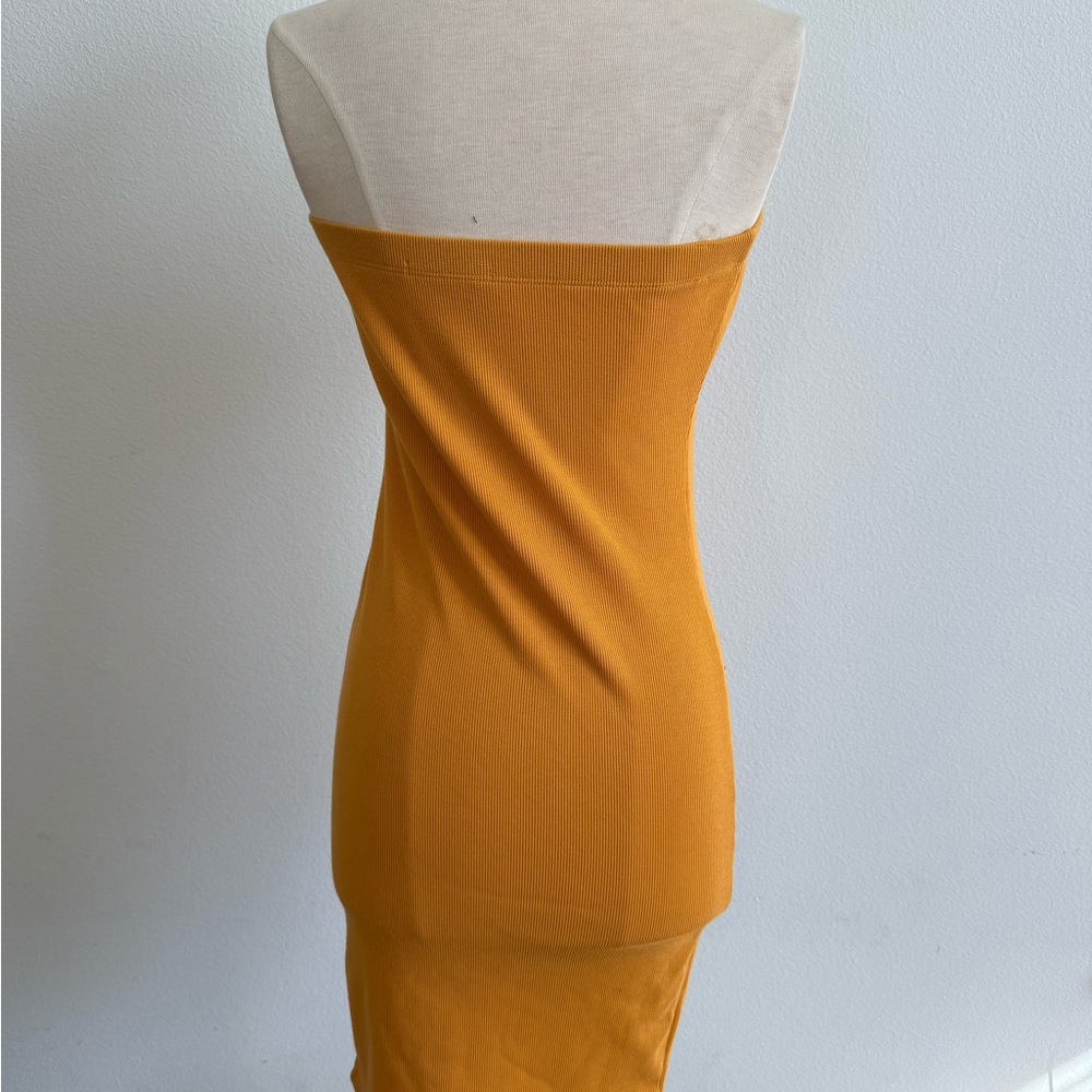 Tube rib midi dress - Picture 4 of 6